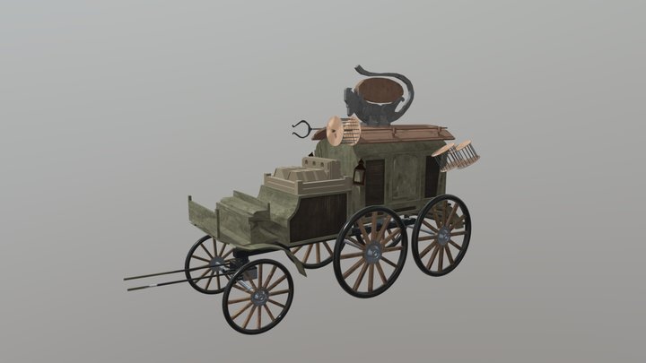 Carriage 3D Model