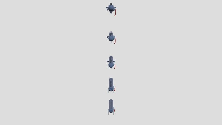 Arm Cannon 3D Model