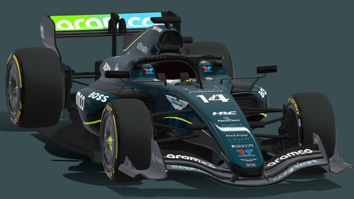 2026 Aston Martin AMR26 – Modello 3D gratuito STL