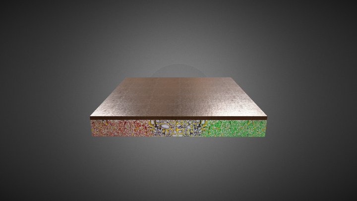 Meticulously crafted dates box 3D Model