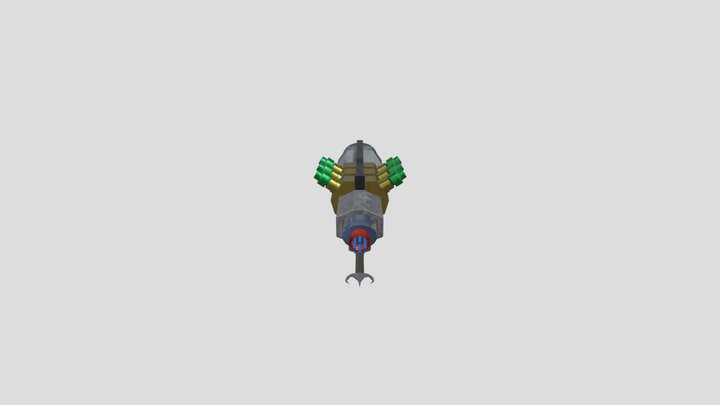 Ray Gun 3D Model
