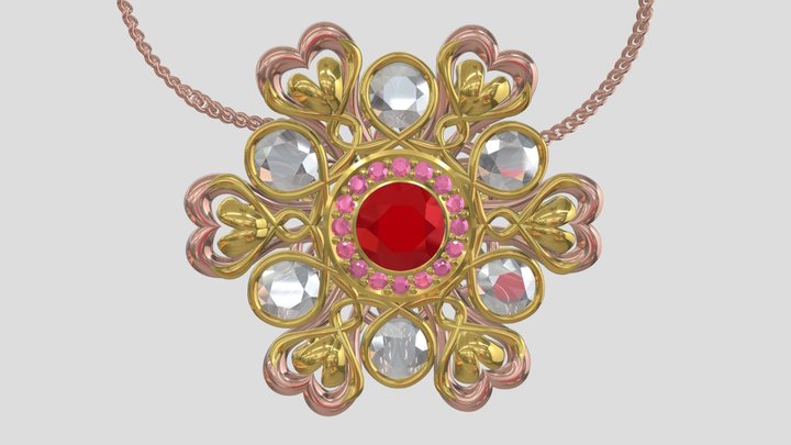 VR Pendant 3D Model