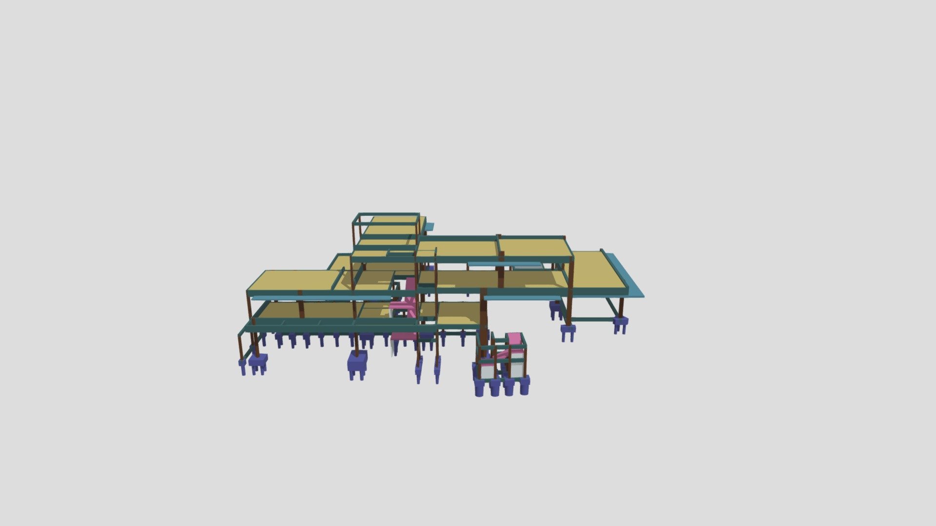 3D Residência TMP Ipê Roxo