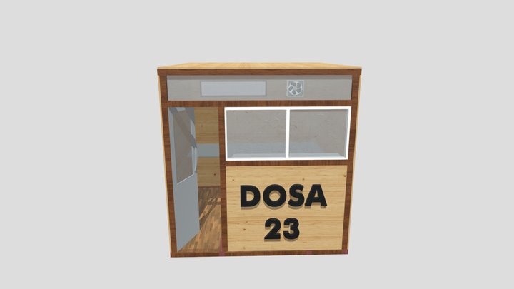 Stall Shop 3D Model