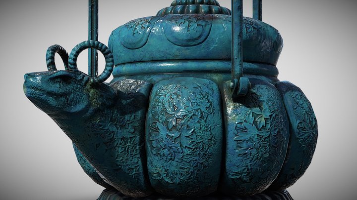 Chinese home decor element 3D Model