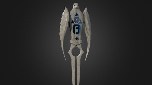 Azorius Keyrune 3D Model