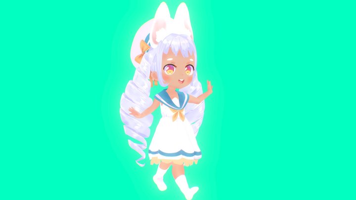 Bunny Sailor 3D Model