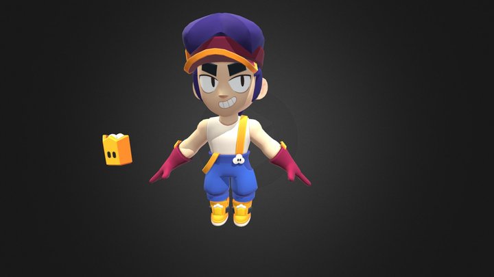 fang-t-pose-brawl-stars 3D Model