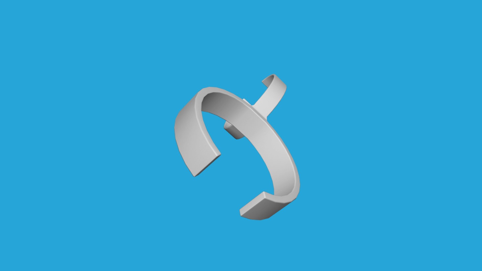 Cigarette holder finger ring