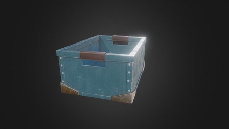 Metal box 3D Model
