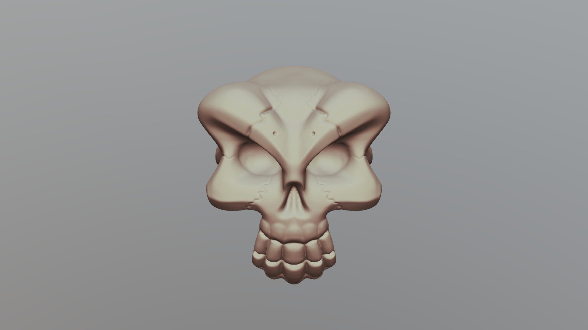 Skull Highpoly