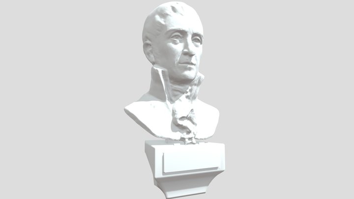 Scientist - Alessandro Volta 3D Model