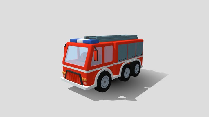 Airport Firetruck – Free 3D Model STL