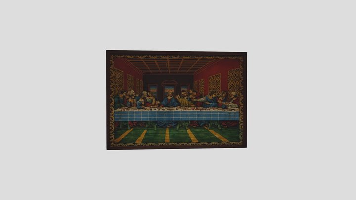 Last Supper Wall Decor – Modello 3D gratuito STL