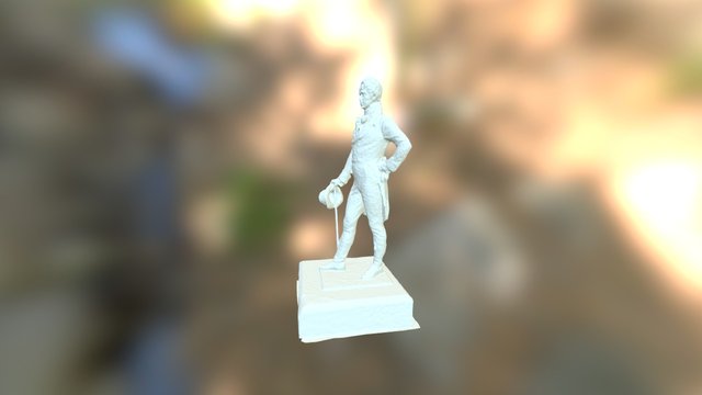 Statue- Mesh 3D Model