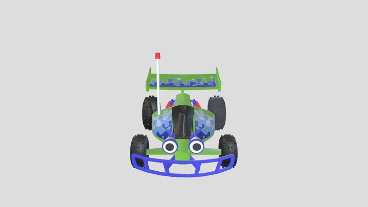 Toystory_Car 3D Model
