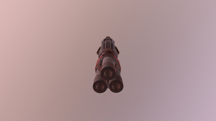 Texturing Weapon in Substance Painter 3D Model