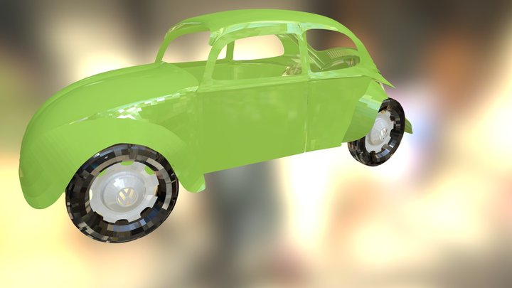 Vocho 3D Model