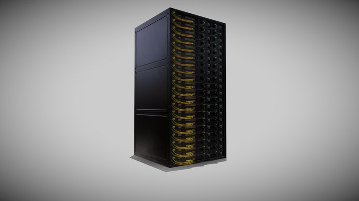Server 3D Model