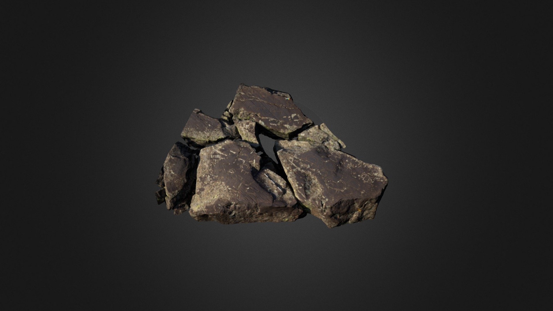 Rock 021,022 and 023 (2013)
