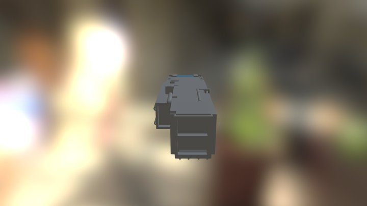 Frigate Obj 3D Model