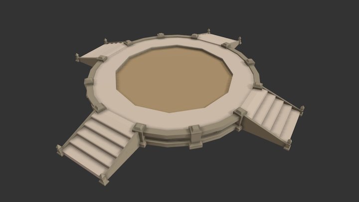 Center Base 3D Model