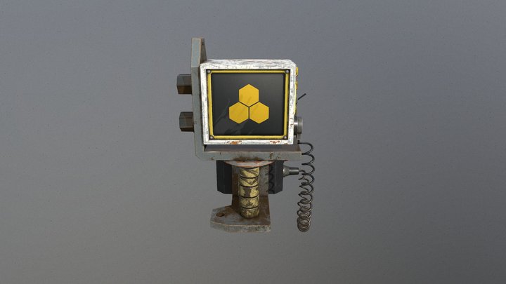 Alien Isolation Scanner 3D Model