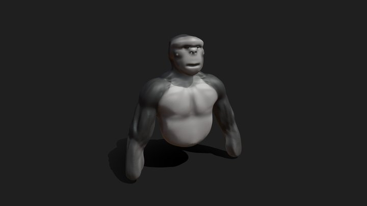 gorilla 3D Model