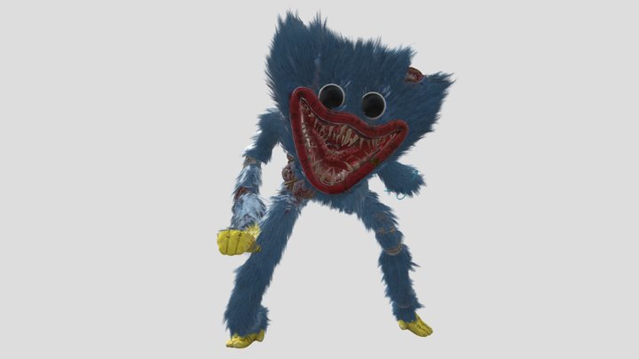 Poppy Playtime (Chapter 5) Injured Huggy Wuggy 3D Model