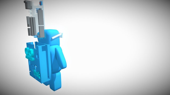 Arduino Uno R3 Jetpack Case v.1.0 3D Model