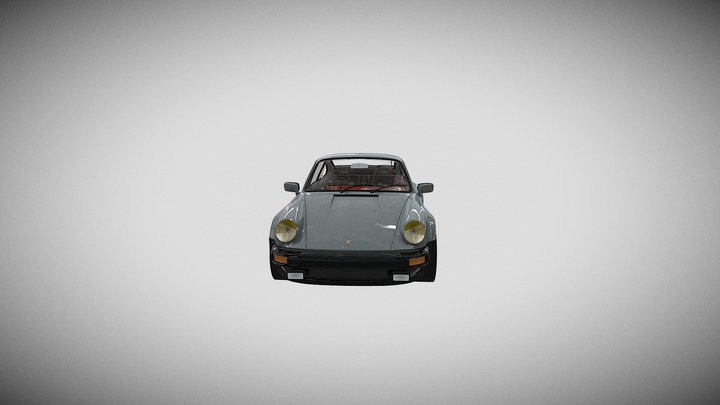 1977-porsche-911-turbo-33 3D Model