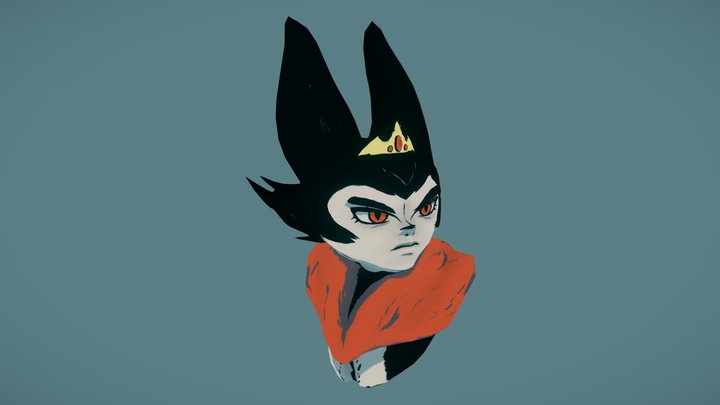 Princess Bust 3D Model
