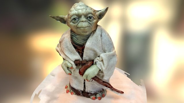 Master Yoda 3D Model