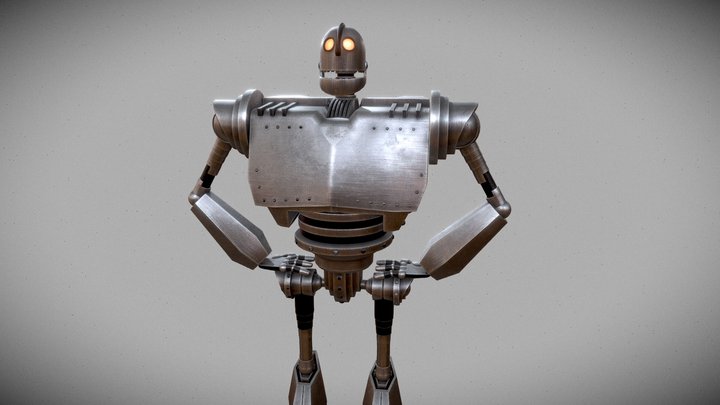 Iron Giant 3D Model