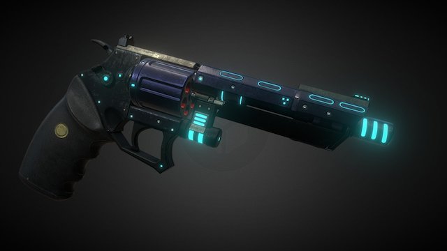 Sixpounder 3D Model