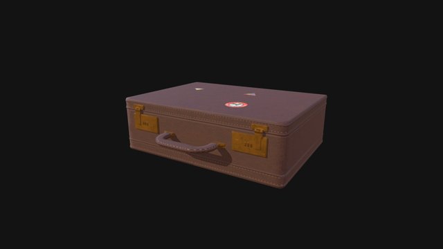 Suitcase 3D Model