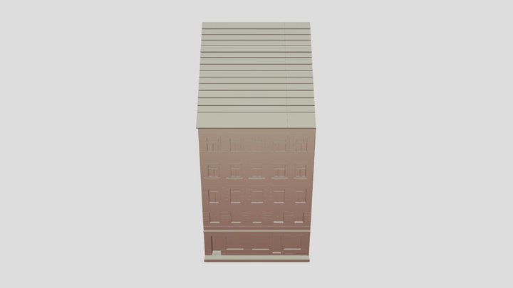 our house in the middle of the street 3D Model