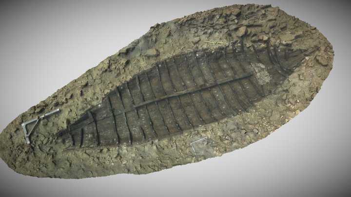 Épave Caska 2 (Croatie; Ier s. ap. n.è.) 3D Model