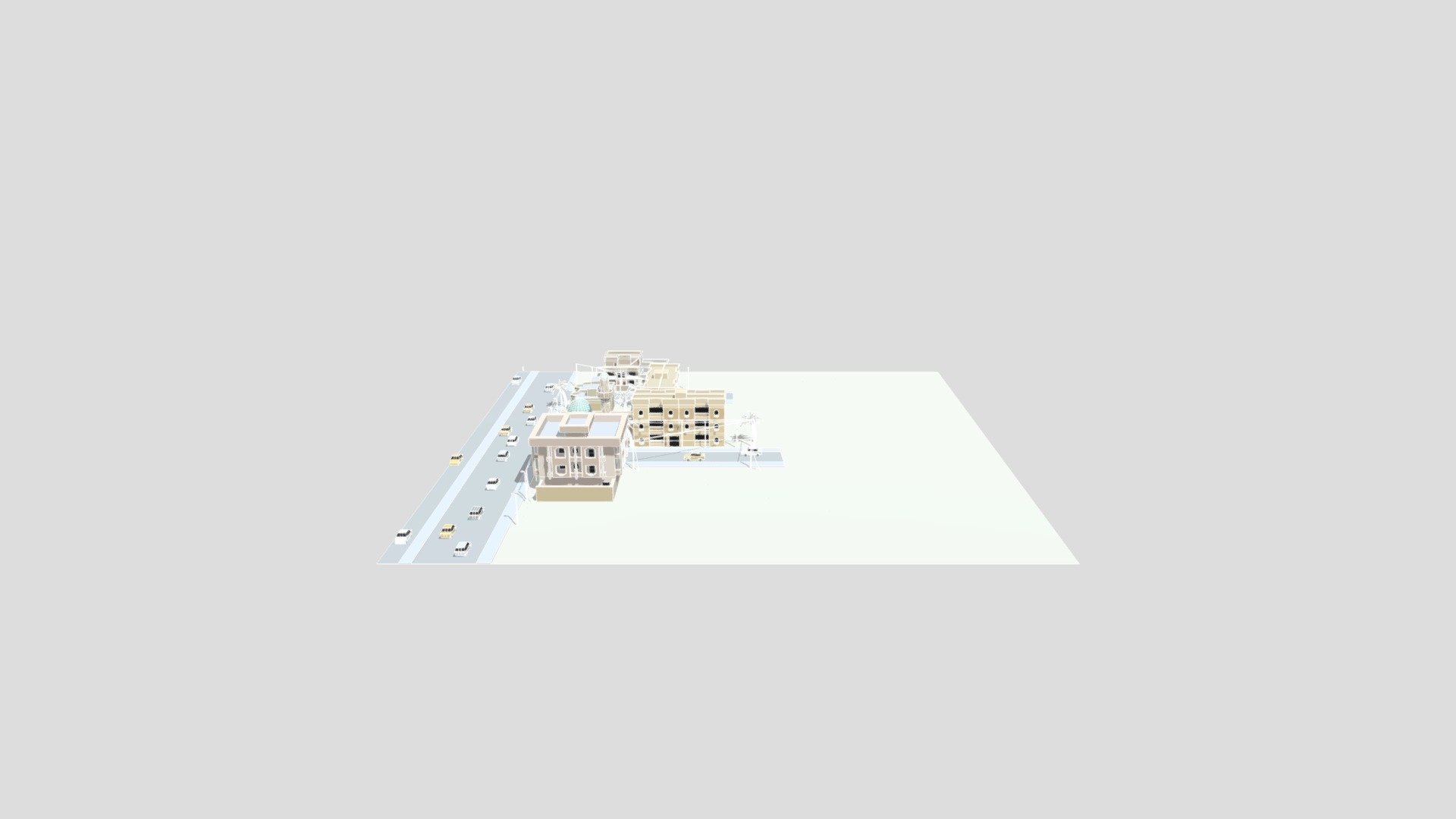 Baghdad+ Architecture - 3D model by MEMO.YT [beb1bea] - Sketchfab