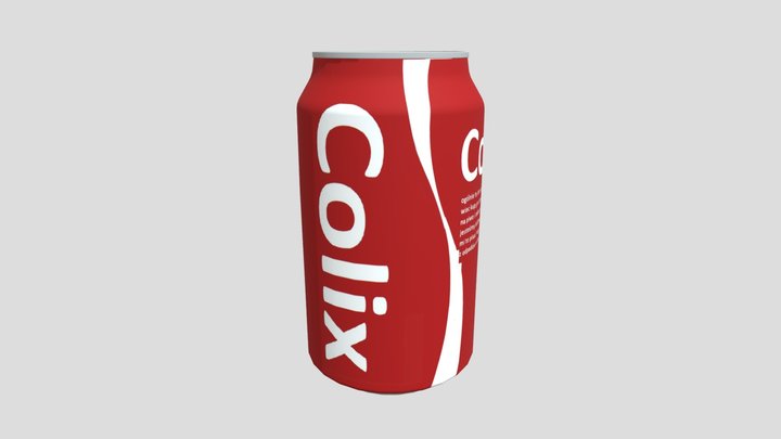 Napój Cola  -  "Colix" 3D Model