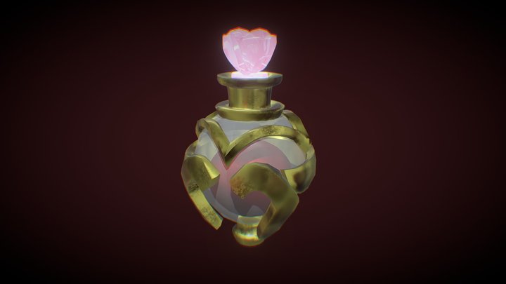 [STUDENT WORK] The Totally Safe Love Potion 3D Model