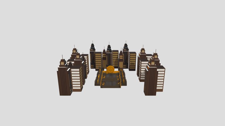 Vault City Final Low Poly.blend