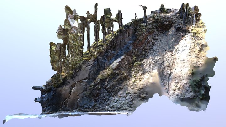 Aufschluss 5 Amplersbach 3D Model