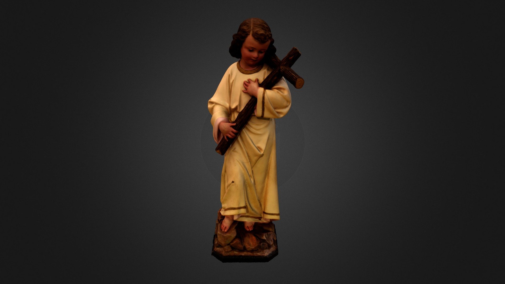 Talla en madera de Jesus