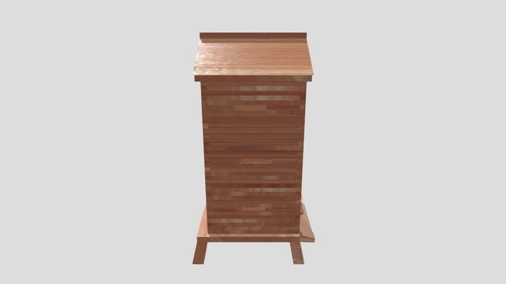 Beehouse 3D Model