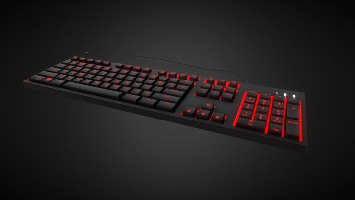 Keyboard 3D Model