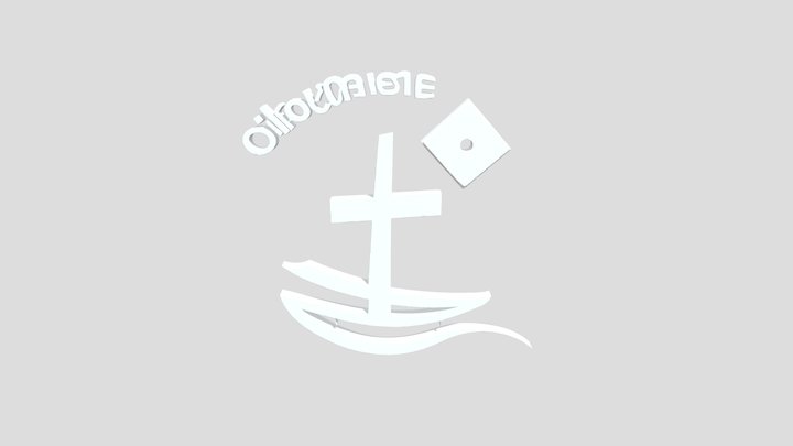 Roblox Council Churches Logo 3D Model