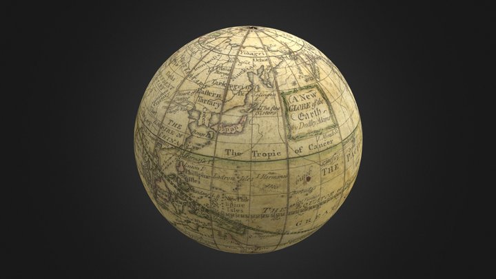 Pocket Globe 3D Model