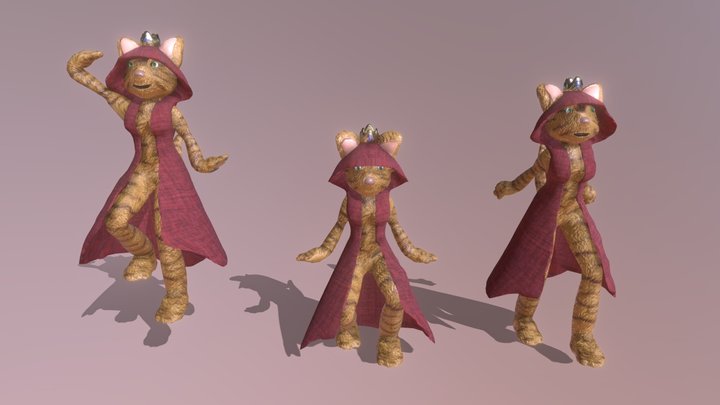 Alejandra Ballesteros Nieto :: 3er Corte_Poses 3D Model