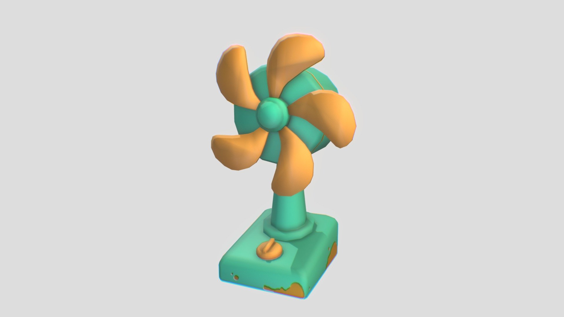 Desk Fan - Buy Royalty Free 3D model by Vanessa Araújo (@vanessa3d ...